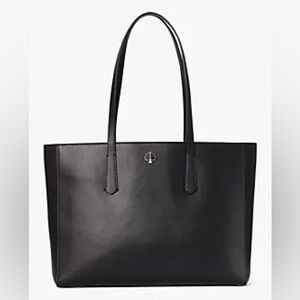 kate spade large work tote. Black.